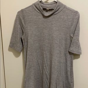LOFT. Size small petites grey turtle neck